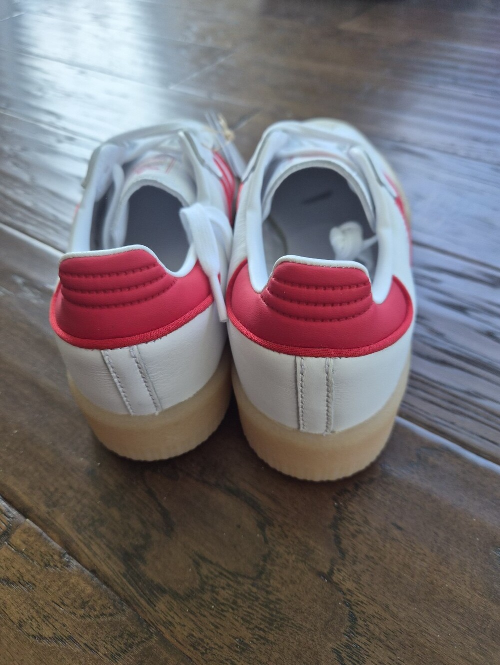*NWT* [adidas] Samba Sambae Red/White, Size W7 - Picture 5 of 9